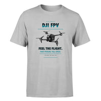 Thumbnail for DJI FPV design on light gray single side
