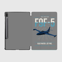 Thumbnail for F9F-5 Panther design on gray samsung tablet tablet case