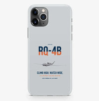 Thumbnail for RQ-4B Global Hawk design on light gray magsafe iphone case, for iPhone Pro Max