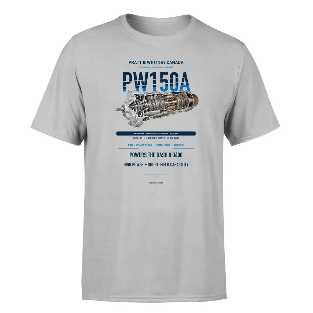 PW150A design on light gray single side
