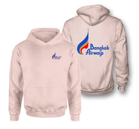 Thumbnail for Bangkok Airways Airlines logo on pink double side hoodie