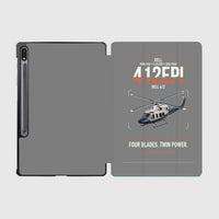 Thumbnail for Bell 412EPI design on gray samsung tablet tablet case
