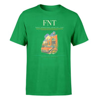 Thumbnail for Bishop International Airport (FNT) T-Shirt single-side front print in Green | bishop-international-airport-fnt-double-side-t-shirt