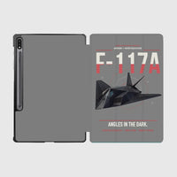 Thumbnail for F-117A Nighthawk design on gray samsung tablet tablet case