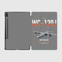 Thumbnail for WC-130J Hurricane Hunter design on gray samsung tablet tablet case