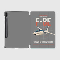 Thumbnail for F-8E Crusader design on gray samsung tablet tablet case
