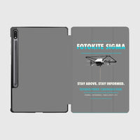 Thumbnail for Fotokite Sigma design on gray samsung tablet tablet case