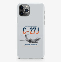 Thumbnail for C-27J Spartan design on light gray magsafe iphone case, for iPhone Pro Max