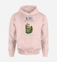 Thumbnail for Kristianstad Airport (KID) design on pink hoodie single-side print