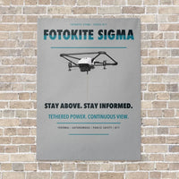 Thumbnail for Fotokite Sigma vertical canvas print - no frame - light gray background
