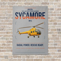 Thumbnail for Bristol Sycamore HR14 vertical canvas print - no frame - light gray background