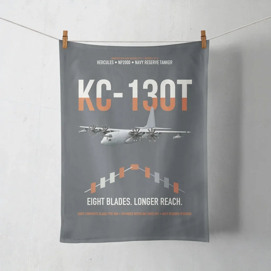 KC-130T NP2000 design on gray towel