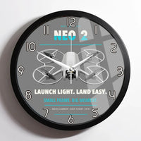 Thumbnail for DJI Neo 2 design on gray framed wall clock