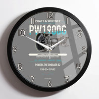 Thumbnail for PW1900G design on gray framed wall clock