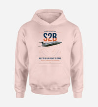Thumbnail for Blackburn Buccaneer S2B design on pink double-side hoodie, single-side print