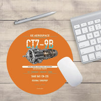 Thumbnail for CT7-9B design on orange round mouse pad
