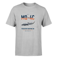 Thumbnail for MQ-4C Triton IFC-4 design on light gray double-side t-shirt, single-side print