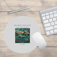 Thumbnail for VINTAGE G4400 - The Firefly Field Night - Designed Mouse Pads design on lightgray round