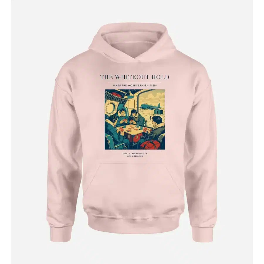 VINTAGE G4359 - The Whiteout Hold - Premium Hoodie design on pink premium