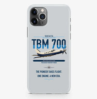 Thumbnail for Socata TBM 700 design on light gray magsafe iphone case, for iPhone Pro Max
