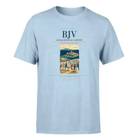 Thumbnail for Bodrum Airport (BJV) Premium T-Shirt Light Blue