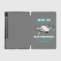 Thumbnail for DJI Mini 4K design on gray samsung tablet tablet case