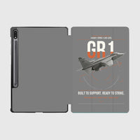Thumbnail for SEPECAT Jaguar GR1 design on gray samsung tablet tablet case
