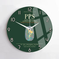Thumbnail for Puerto Princesa International Airport PPS Wall-Clock No-Frame - Dark Green