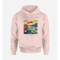 Thumbnail for VINTAGE G4491 - The River Ice Breakup Watch - Premium Hoodie design on pink premium