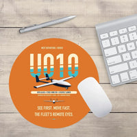 Thumbnail for Airbus U010 Aliaca Fixed-wing design on orange round mouse pad