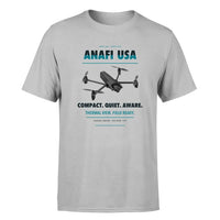 Thumbnail for Parrot ANAFI USA design on light gray single side