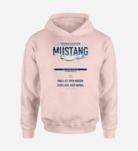 Thumbnail for Cessna Citation Mustang design on pink double-side hoodie, single-side print