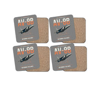 Thumbnail for AV-8B Harrier II design on gray 4 pieces set coaster