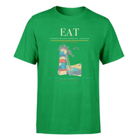 Thumbnail for Pangborn Memorial Airport (EAT) T-Shirt single-side front print in Green | pangborn-memorial-airport-eat-double-side-t-shirt