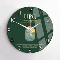 Thumbnail for Sultan Hasanuddin Airport UPG Wall-Clock No-Frame - Dark Green