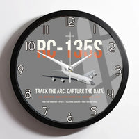 Thumbnail for RC-135S Cobra Ball design on gray framed wall clock