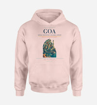 Thumbnail for Genoa Cristoforo Colombo Airport (GOA) design on pink hoodie single-side print