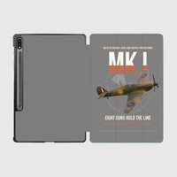 Thumbnail for Hawker Hurricane Mk I design on gray samsung tablet tablet case