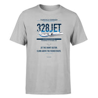 Thumbnail for Fairchild Dornier 328JET design on light gray single side