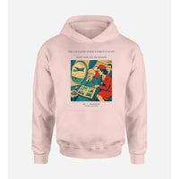 Thumbnail for VINTAGE G4423 - The Grandmother's First Flight - Premium Hoodie design on pink premium
