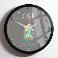 Thumbnail for Jakarta Soekarno-Hatta International Airport CGK Wall-Clock Framed - Gray
