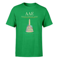 Thumbnail for Rabah Bitat Airport (AAE) T-Shirt single-side front print in Green | rabah-bitat-airport-aae-double-side-t-shirt