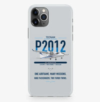 Thumbnail for Tecnam P2012 Traveller design on light gray magsafe iphone case, for iPhone Pro Max