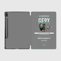 Thumbnail for GE9X design on gray samsung tablet tablet case