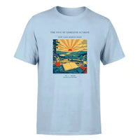 Thumbnail for VINTAGE G4500 - The Five Hundredth Sunrise - Premium T-Shirt design on lightblue premium t shirt