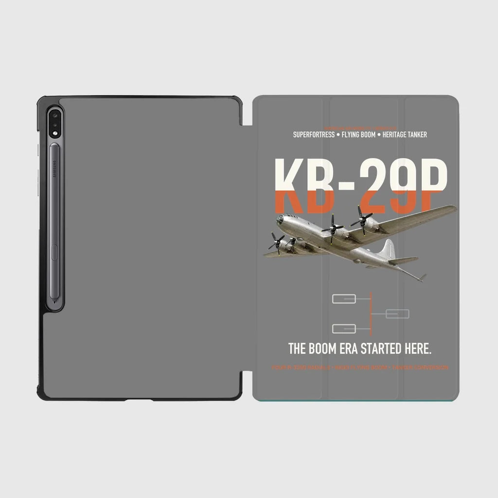 KB-29P SUPERFORTRESS design on gray samsung tablet tablet case
