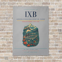 Thumbnail for Bagdogra International Airport IXB — Siliguri vertical canvas print - no frame - light gray background