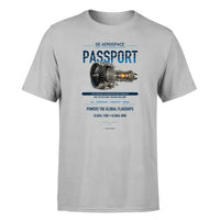 Thumbnail for GE Passport design on light gray single side
