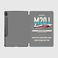 Thumbnail for Mooney M20J 201 design on gray samsung tablet tablet case