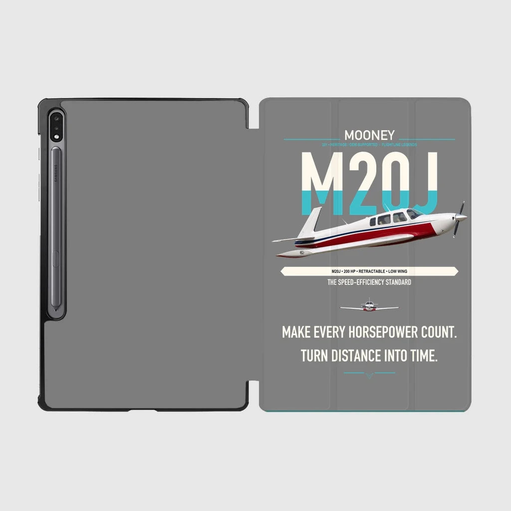 Mooney M20J 201 design on gray samsung tablet tablet case